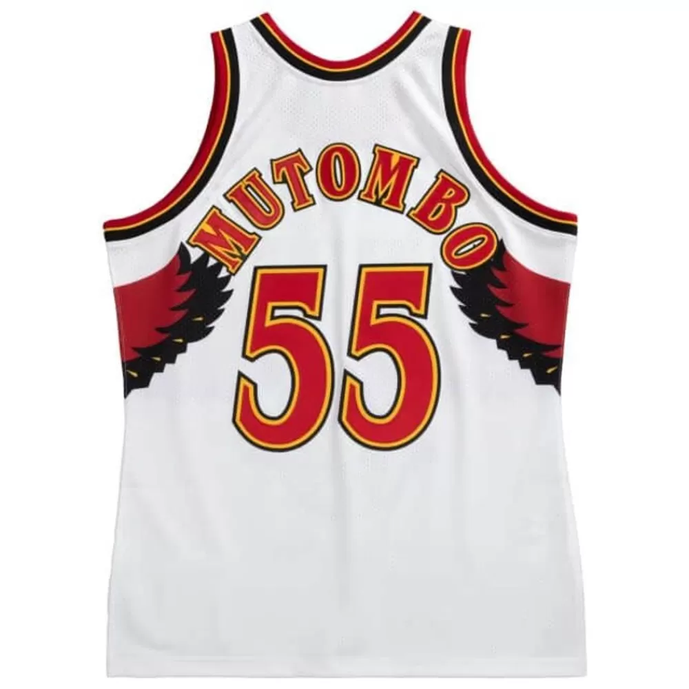 Jerseys Mitchell & Ness -Authentic Dikembe Mutombo Atlanta Hawks 1996-97 Jersey