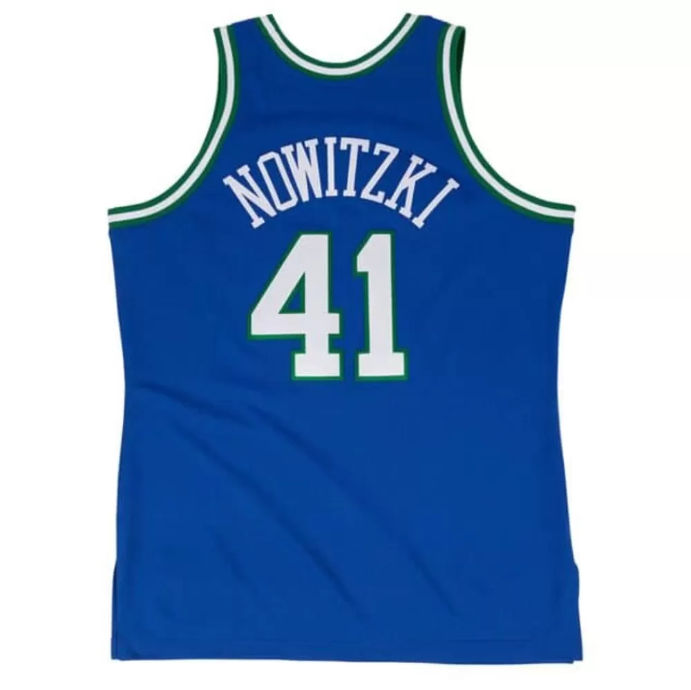 Jerseys Mitchell & Ness -Authentic Dirk Nowitzki Dallas Mavericks Road 1998-99 Jersey