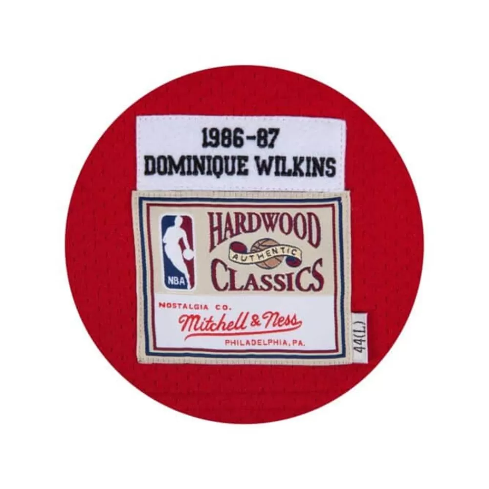 Jerseys Mitchell & Ness -Authentic Dominique Wilkins Atlanta Hawks 1986-87 Jersey