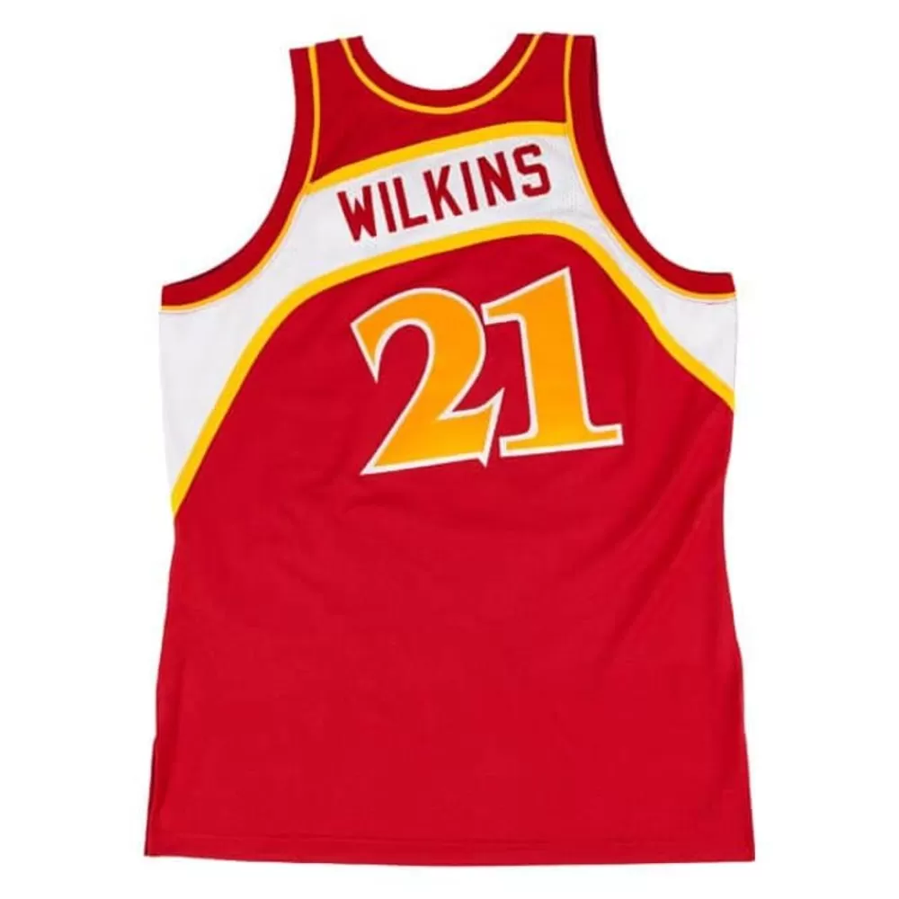 Jerseys Mitchell & Ness -Authentic Dominique Wilkins Atlanta Hawks 1986-87 Jersey