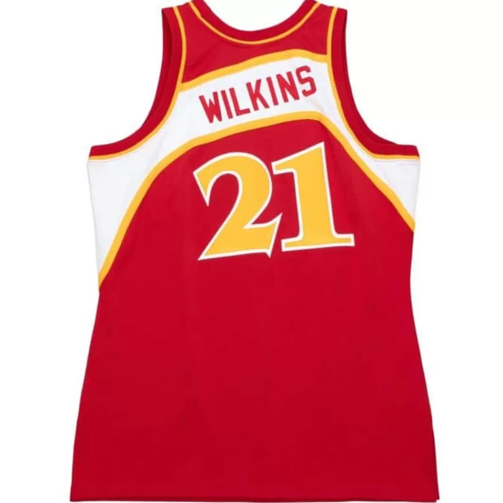 Jerseys Mitchell & Ness -Authentic Dominique Wilkins Atlanta Hawks 1987-88 Jersey