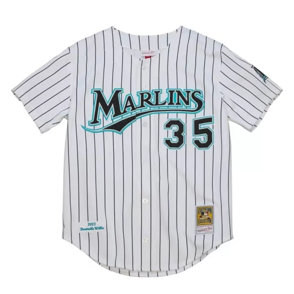 Jerseys Mitchell & Ness -Authentic Dontrelle Willis Florida Marlins Home 2003 Jersey