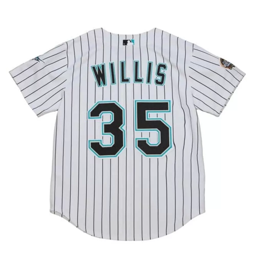 Jerseys Mitchell & Ness -Authentic Dontrelle Willis Florida Marlins Home 2003 Jersey