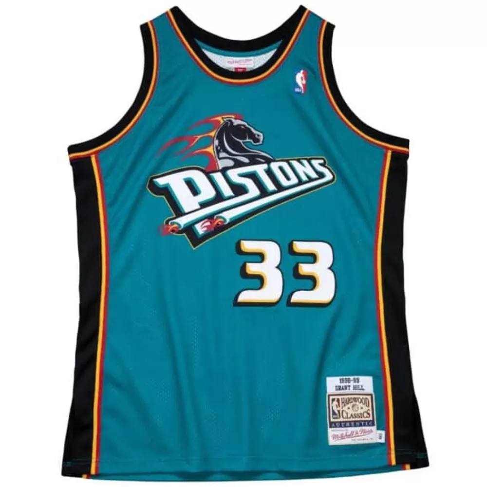 Jerseys Mitchell & Ness -Authentic Grant Hill Detroit Pistons 1998-99 Jersey