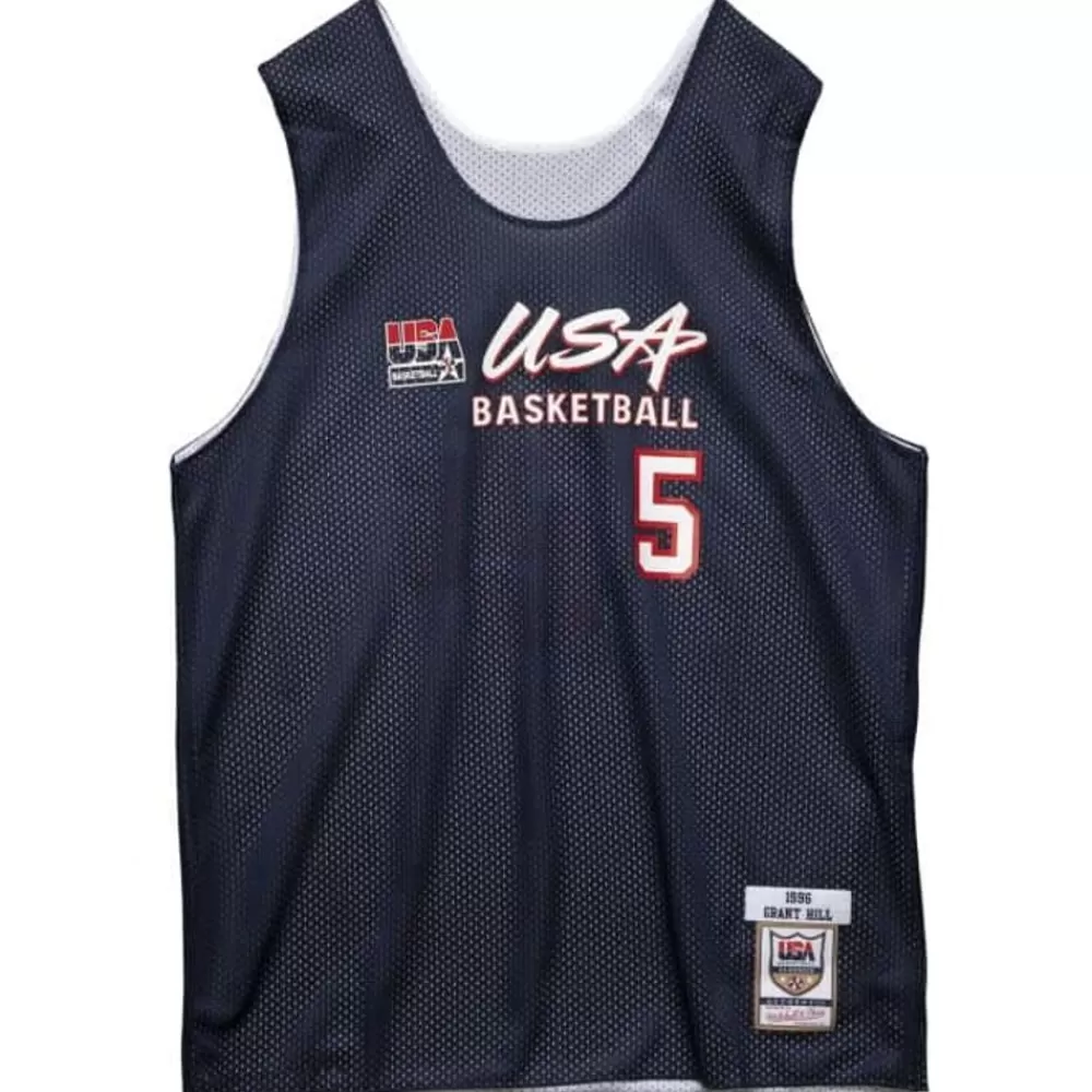 Jerseys Mitchell & Ness -Authentic Grant Hill Team Usa Mens 1996-97 Jersey