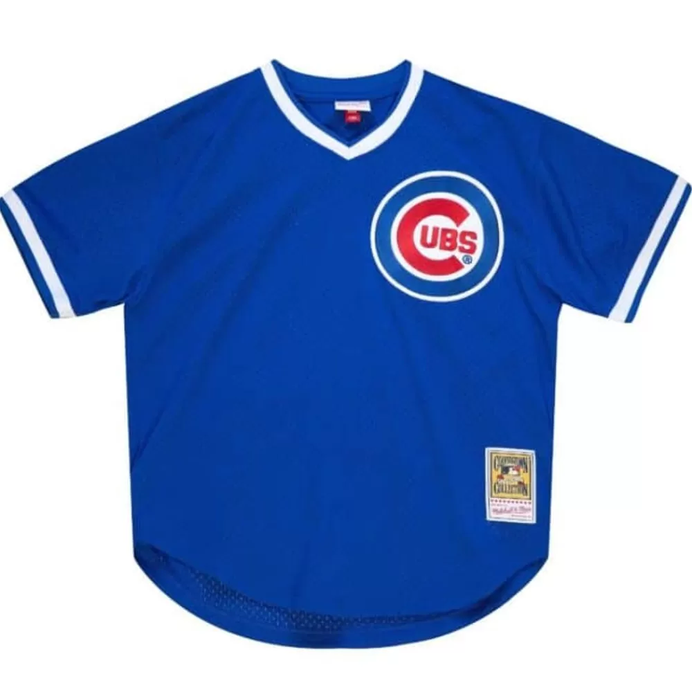 Jerseys Mitchell & Ness -Authentic Greg Maddux Chicago Cubs 1987 Pullover Jersey