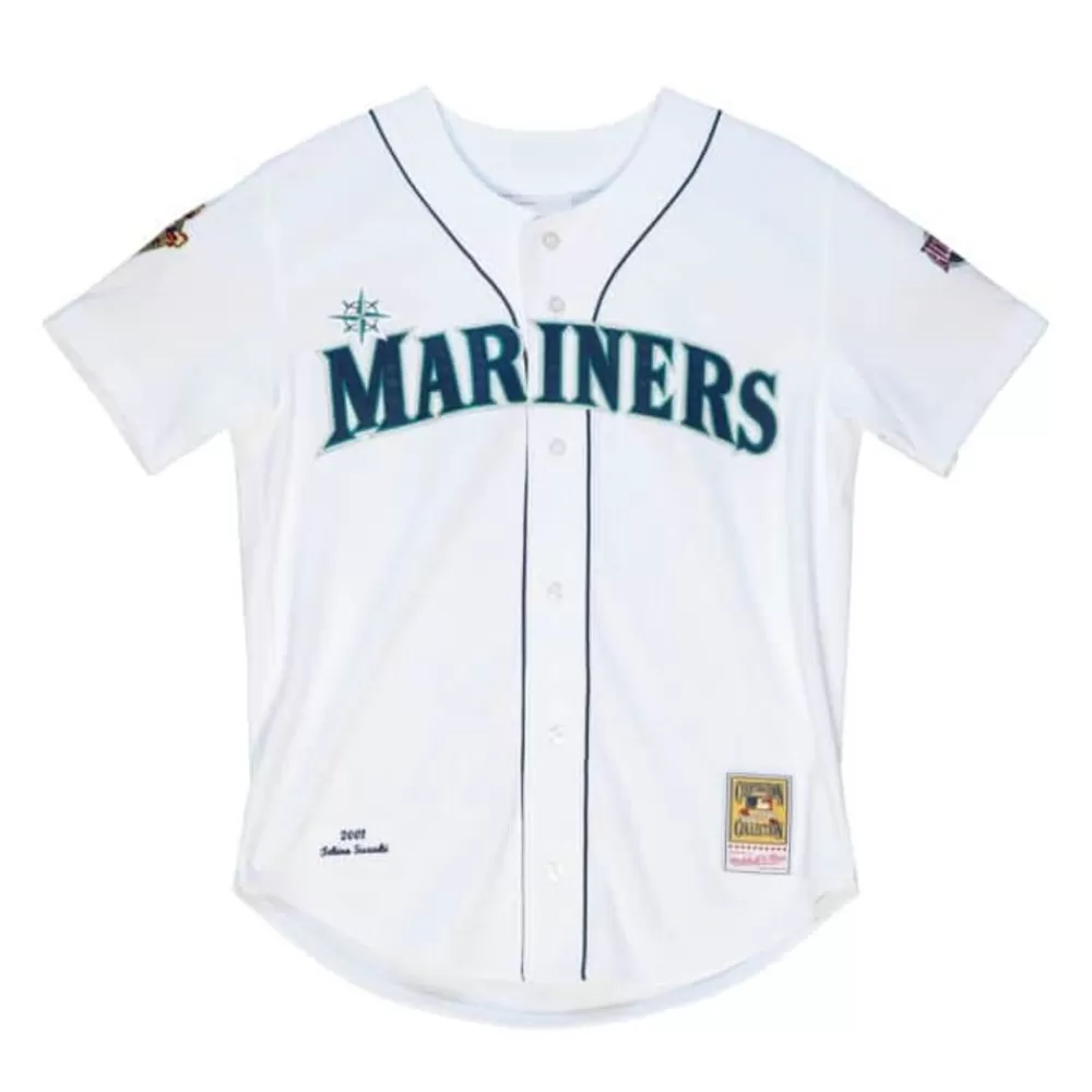 Jerseys Mitchell & Ness -Authentic Ichiro Suzuki Seattle Mariners 2001 Jersey