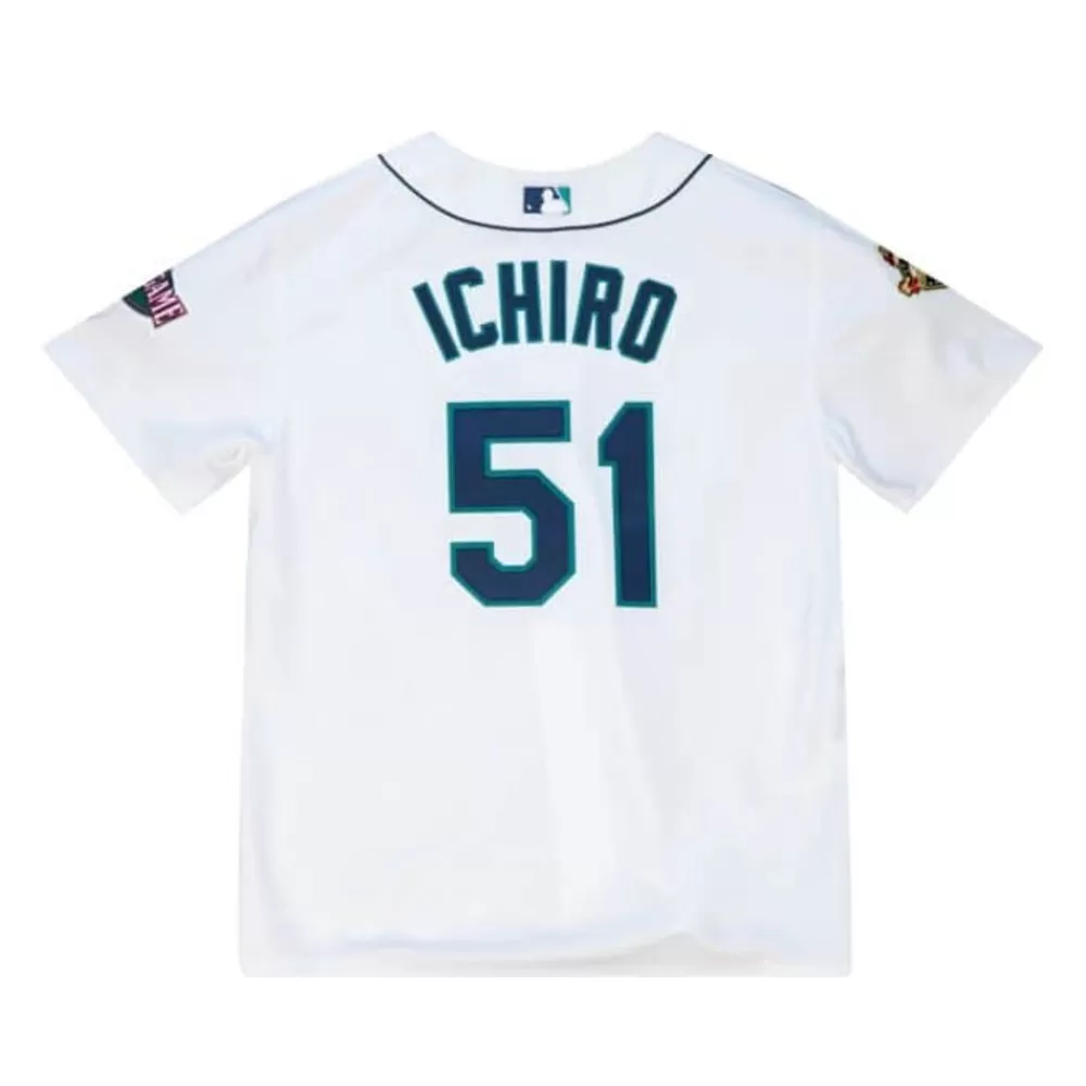 Jerseys Mitchell & Ness -Authentic Ichiro Suzuki Seattle Mariners 2001 Jersey