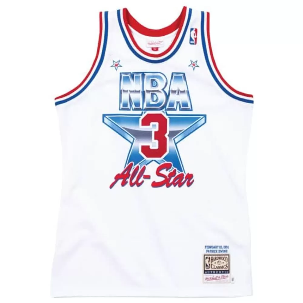 Jerseys Mitchell & Ness -Authentic Jersey All Star East 1991-92 Patrick Ewing