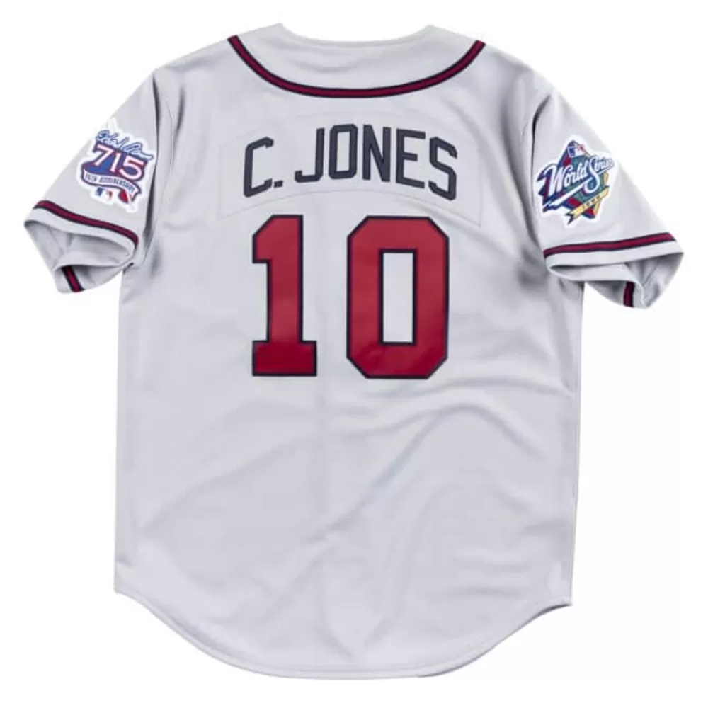 Jerseys Mitchell & Ness -Authentic Jersey Atlanta Braves Road 1999 Chipper Jones