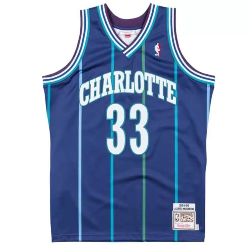 Jerseys Mitchell & Ness -Authentic Jersey Charlotte Hornets 1994-95 Alonzo Mourning