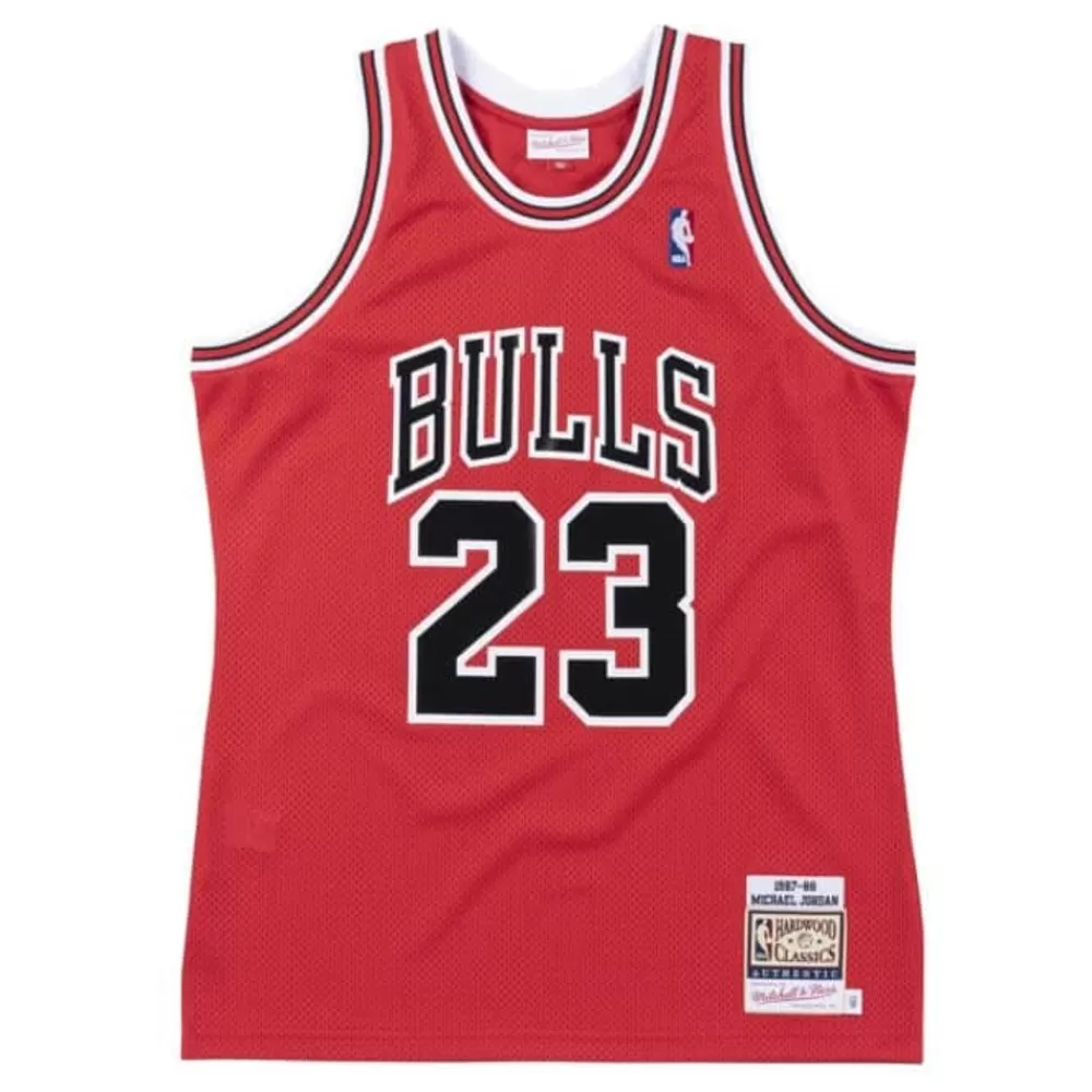 Jerseys Mitchell & Ness -Authentic Jersey Chicago Bulls 1987-88 Michael Jordan