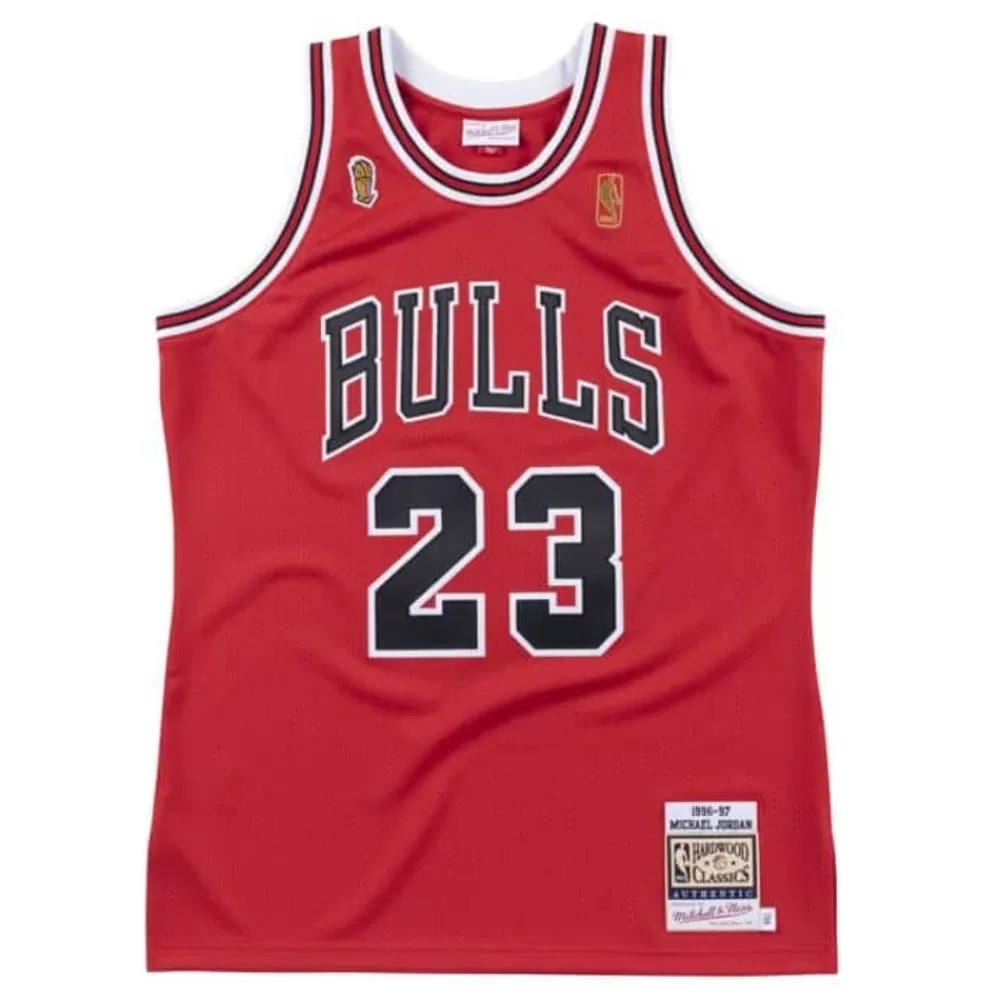 Jerseys Mitchell & Ness -Authentic Jersey Chicago Bulls 1996-97 Michael Jordan