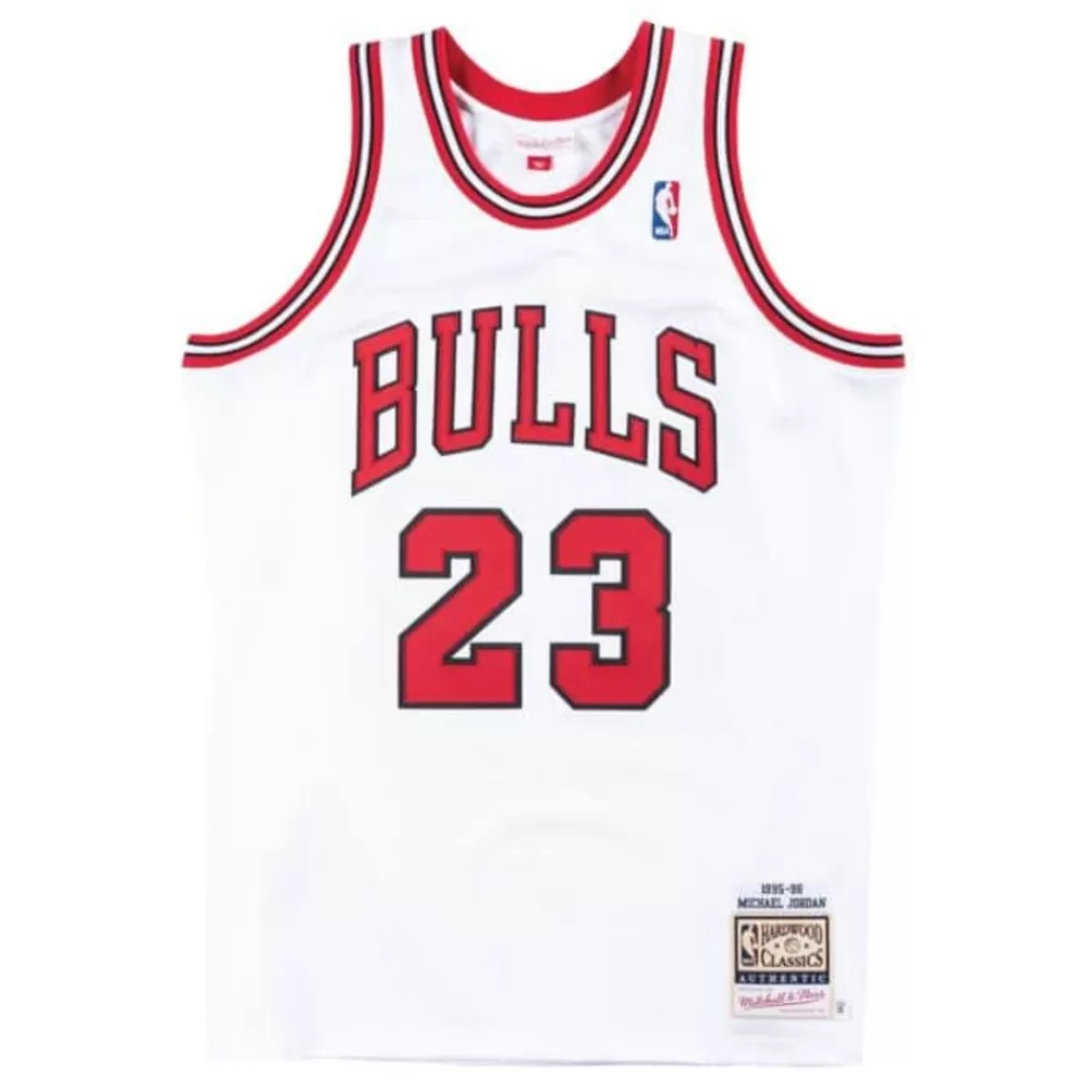 Jerseys Mitchell & Ness -Authentic Jersey Chicago Bulls Home 1995-96 Michael Jordan