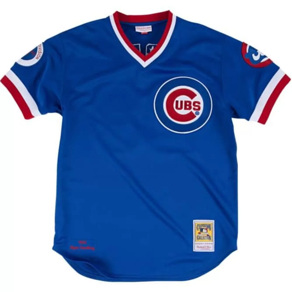 Jerseys Mitchell & Ness -Authentic Jersey Chicago Cubs Road 1984 Ryne Sandberg