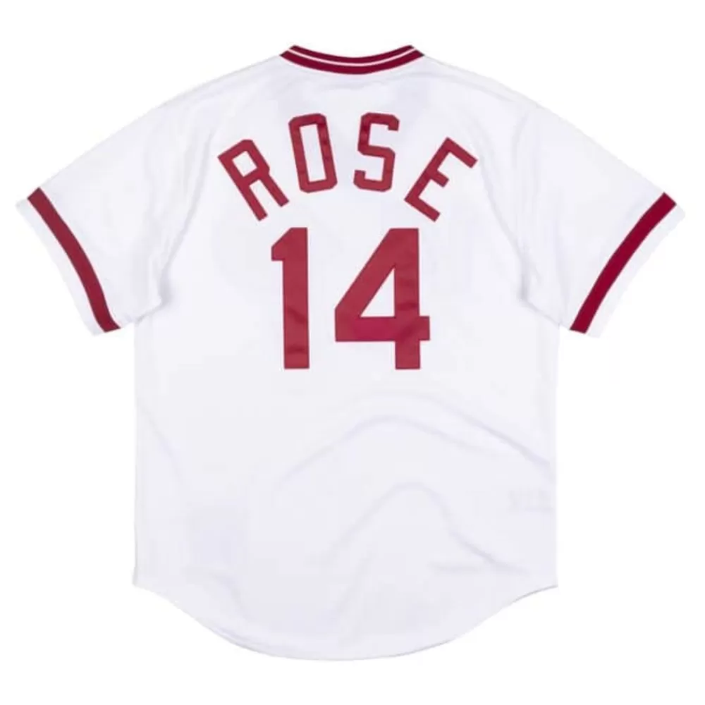 Jerseys Mitchell & Ness -Authentic Jersey Cincinnati Reds 1975 Pete Rose