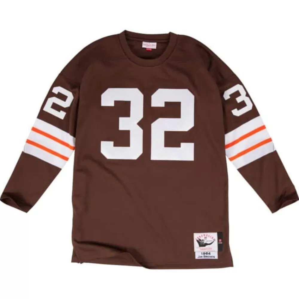 Jerseys Mitchell & Ness -Authentic Jersey Cleveland Browns 1964 Jim Brown