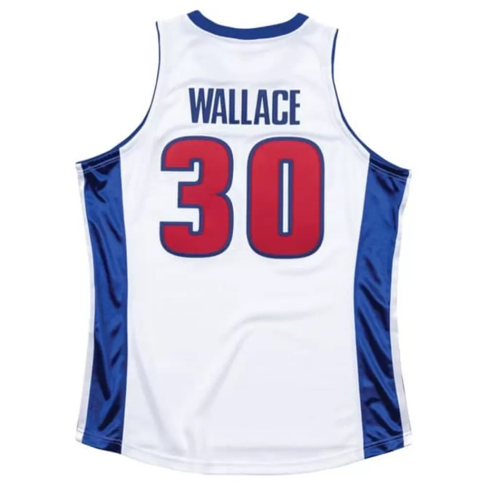 Jerseys Mitchell & Ness -Authentic Jersey Detroit Pistons Home Finals 2003-04 Rasheed Wallace