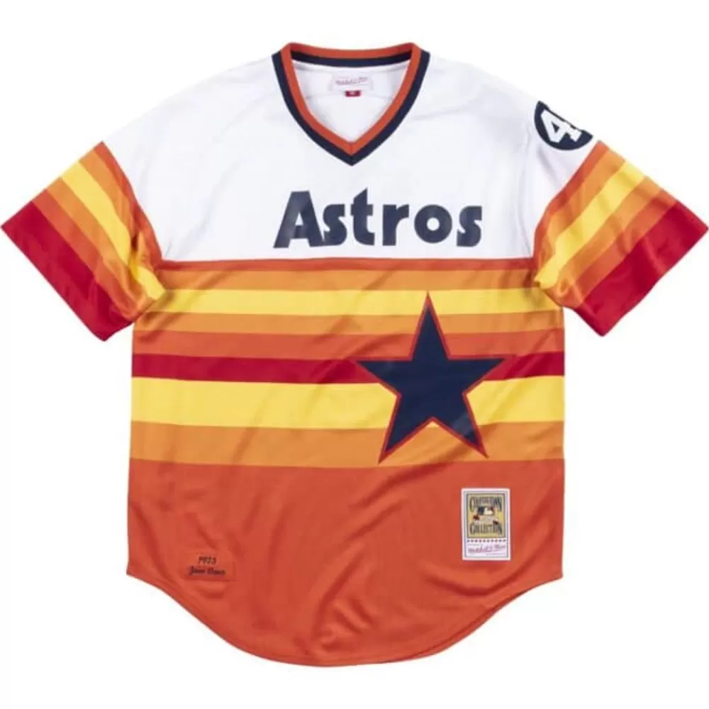 Jerseys Mitchell & Ness -Authentic Jersey Houston Astros Home 1975 Jose Cruz