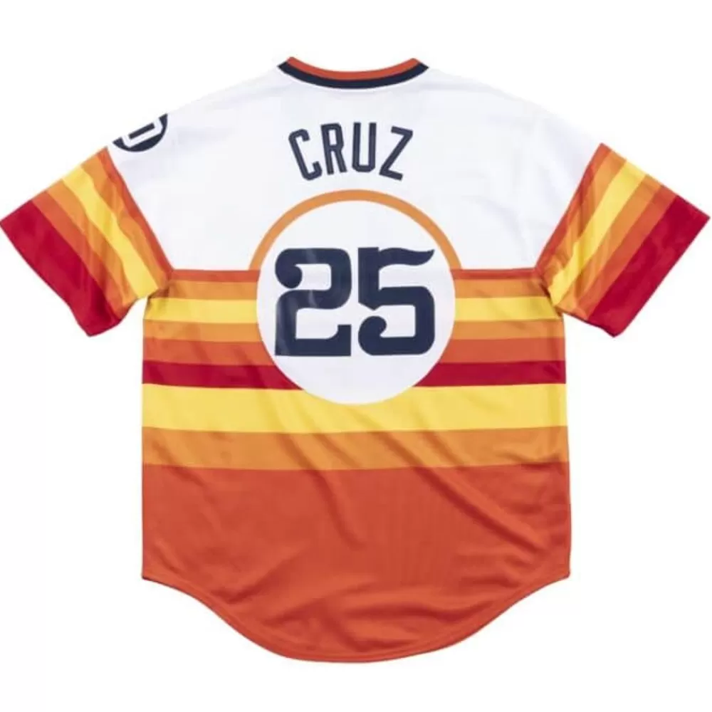 Jerseys Mitchell & Ness -Authentic Jersey Houston Astros Home 1975 Jose Cruz