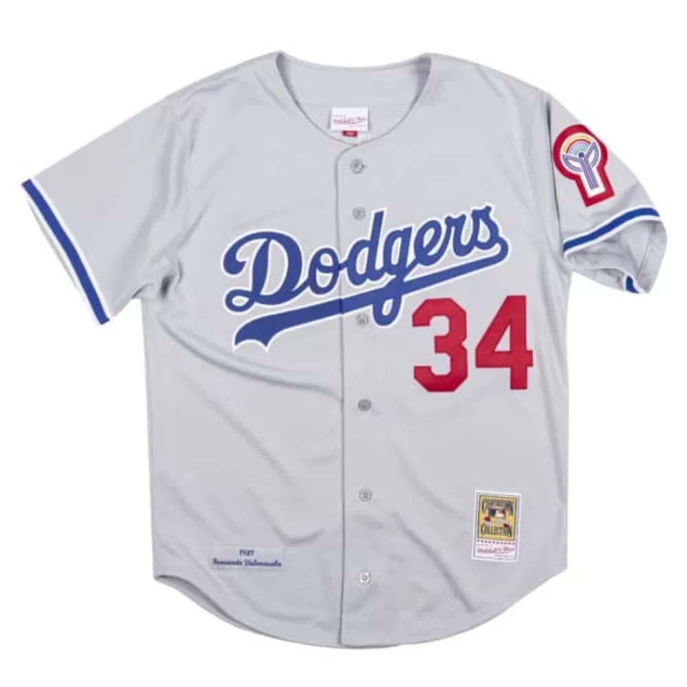 Jerseys Mitchell & Ness -Authentic Jersey Los Angeles Dodgers 1981 Fernando Valenzuela