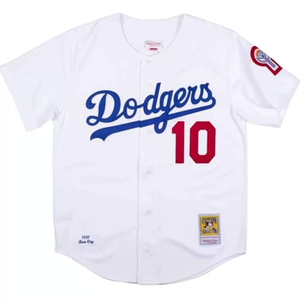 Jerseys Mitchell & Ness -Authentic Jersey Los Angeles Dodgers 1981 Ron Cey