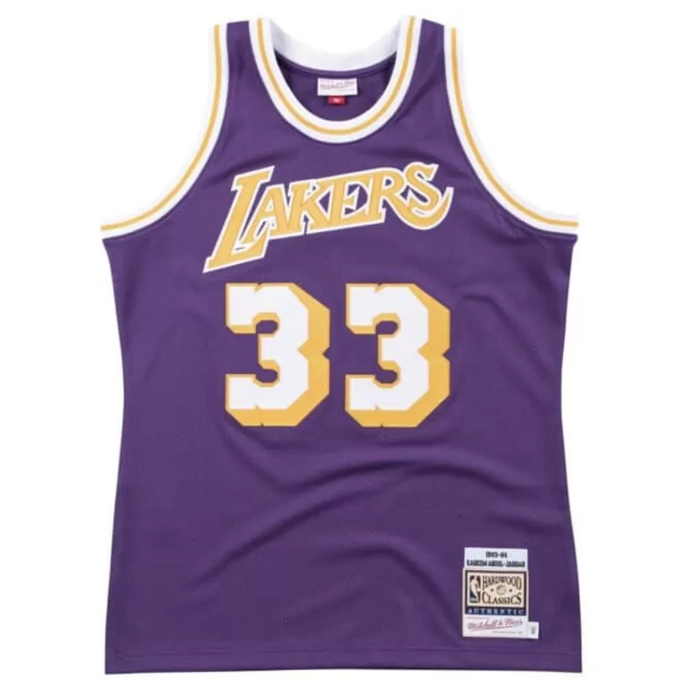 Jerseys Mitchell & Ness -Authentic Jersey Los Angeles Lakers 1983-84 Kareem Abdul-Jabbar