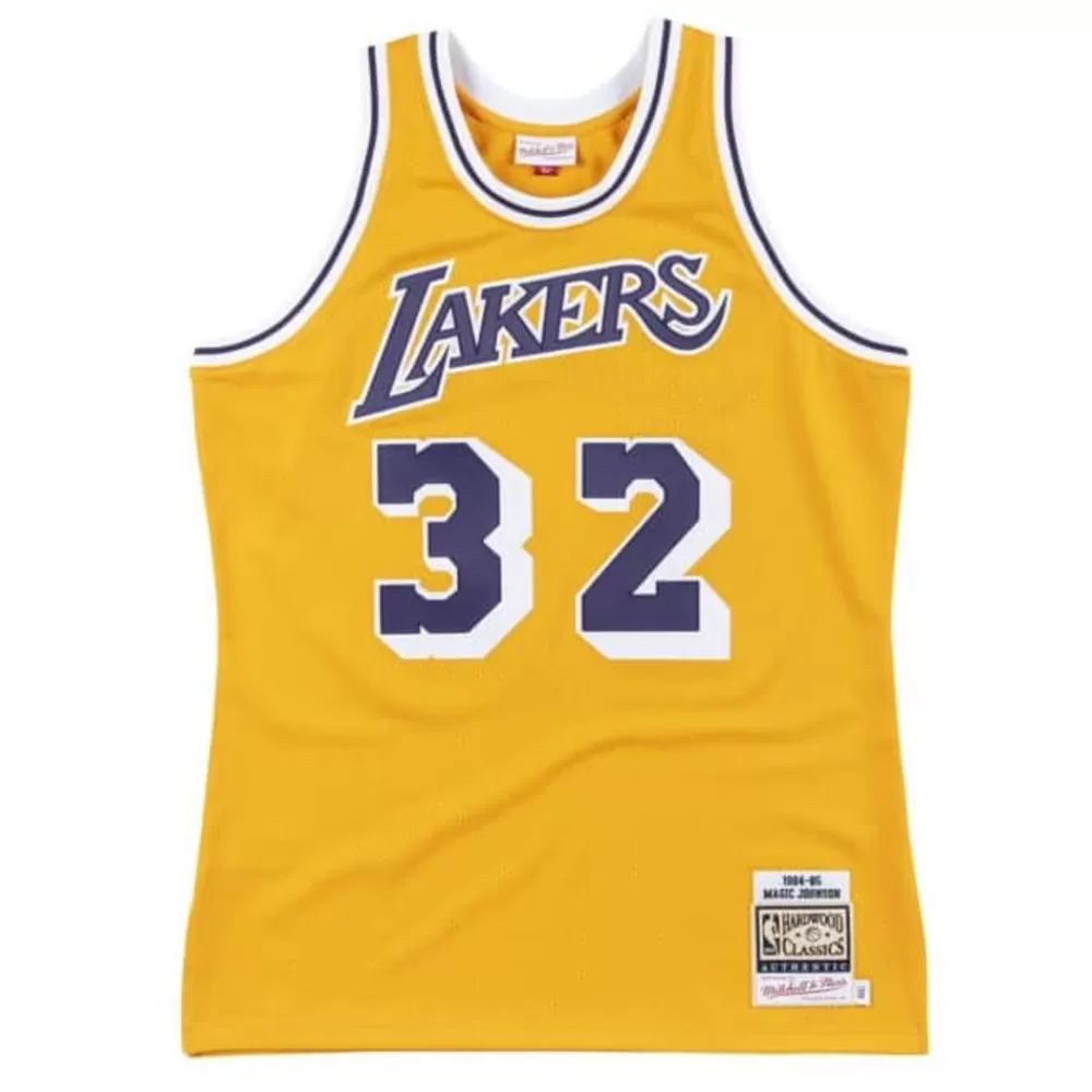 Jerseys Mitchell & Ness -Authentic Jersey Los Angeles Lakers Home 1984-85 Magic Johnson