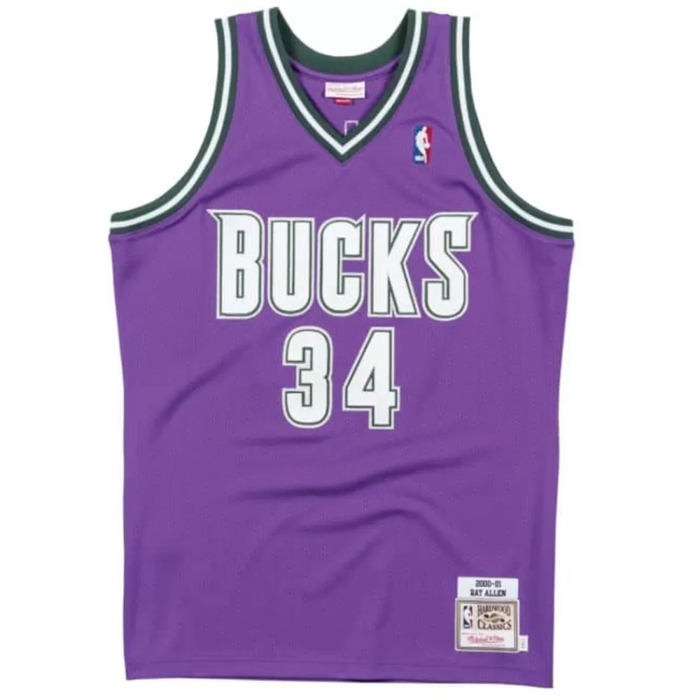 Jerseys Mitchell & Ness -Authentic Jersey Milwaukee Bucks 2000-01 Ray Allen