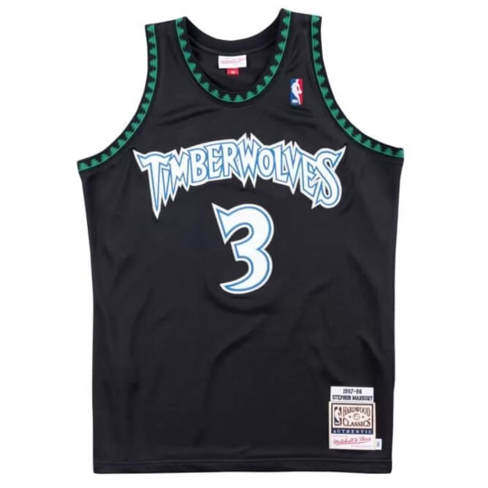 Jerseys Mitchell & Ness -Authentic Jersey Minnesota Timberwolves Alternate 1997-98 Stephon Marbury