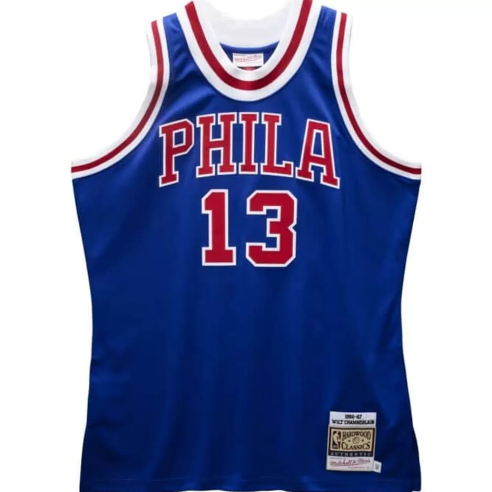 Jerseys Mitchell & Ness -Authentic Jersey Philadelphia 76Ers 1966-67 Wilt Chamberlain