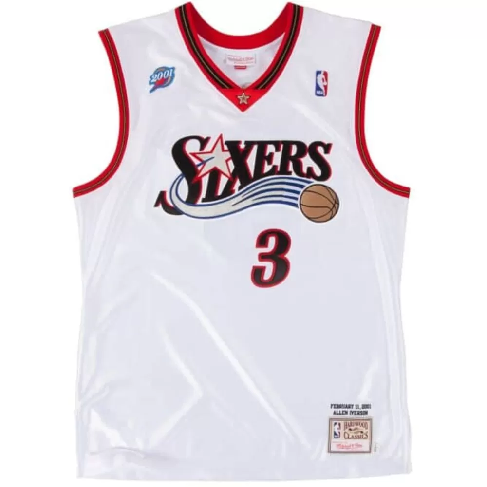 Jerseys Mitchell & Ness -Authentic Jersey Philadelphia 76Ers 2001-02 Allen Iverson