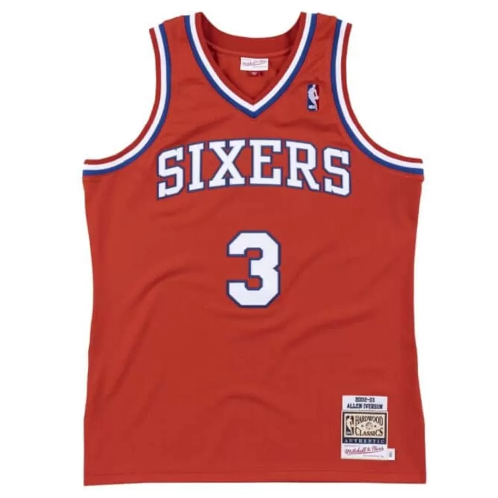 Jerseys Mitchell & Ness -Authentic Jersey Philadelphia 76Ers 2002-03 Allen Iverson