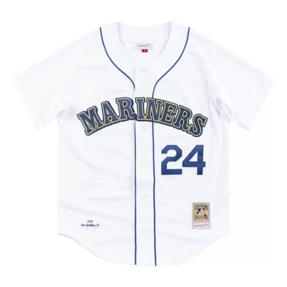 Jerseys Mitchell & Ness -Authentic Jersey Seattle Mariners Home 1989 Ken Griffey Jr.