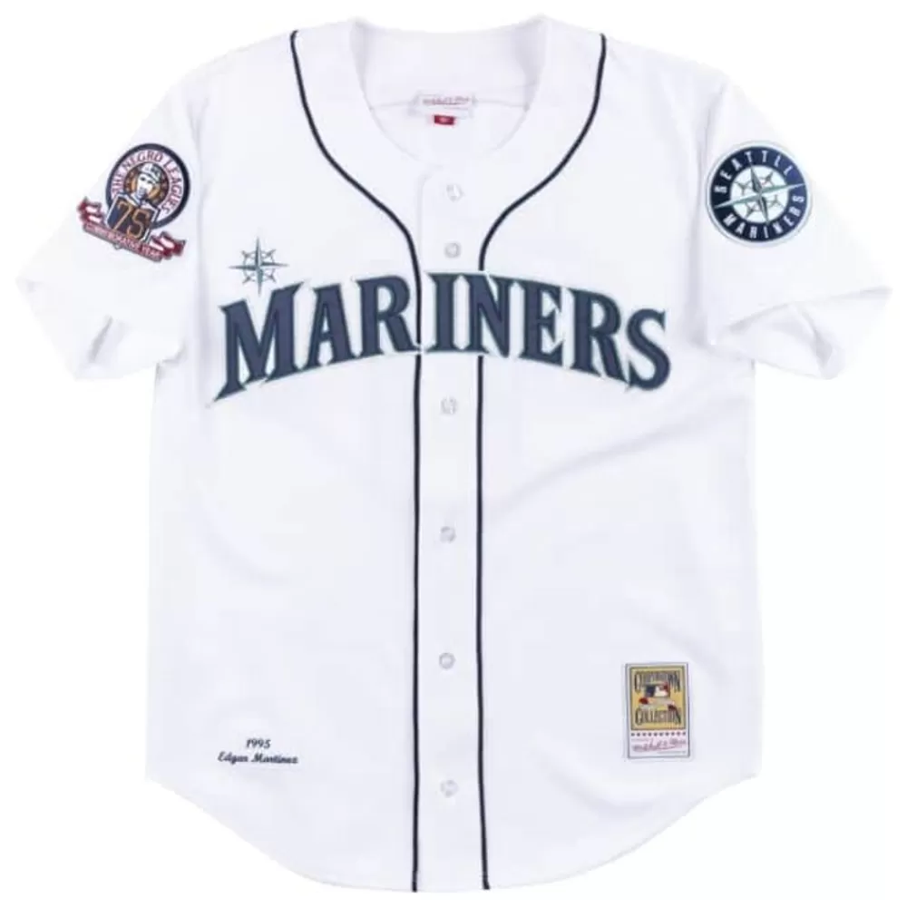 Jerseys Mitchell & Ness -Authentic Jersey Seattle Mariners Home 1995 Edgar Martinez