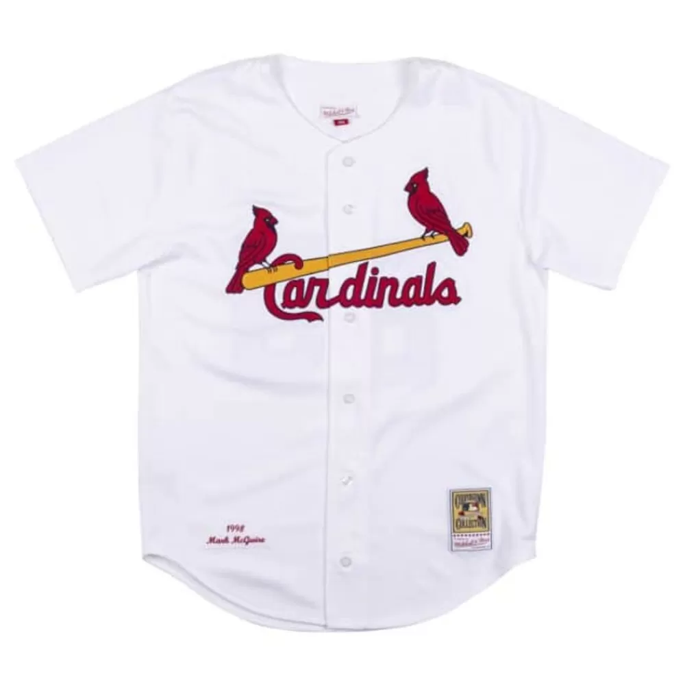 Jerseys Mitchell & Ness -Authentic Jersey St. Louis Cardinals 1998 Mark Mcgwire