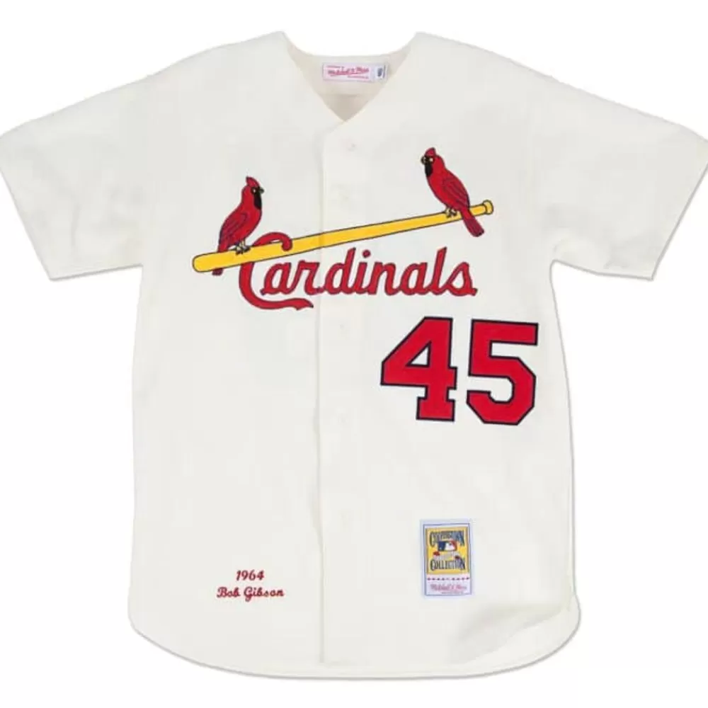 Jerseys Mitchell & Ness -Authentic Jersey St. Louis Cardinals Home 1964 Bob Gibson