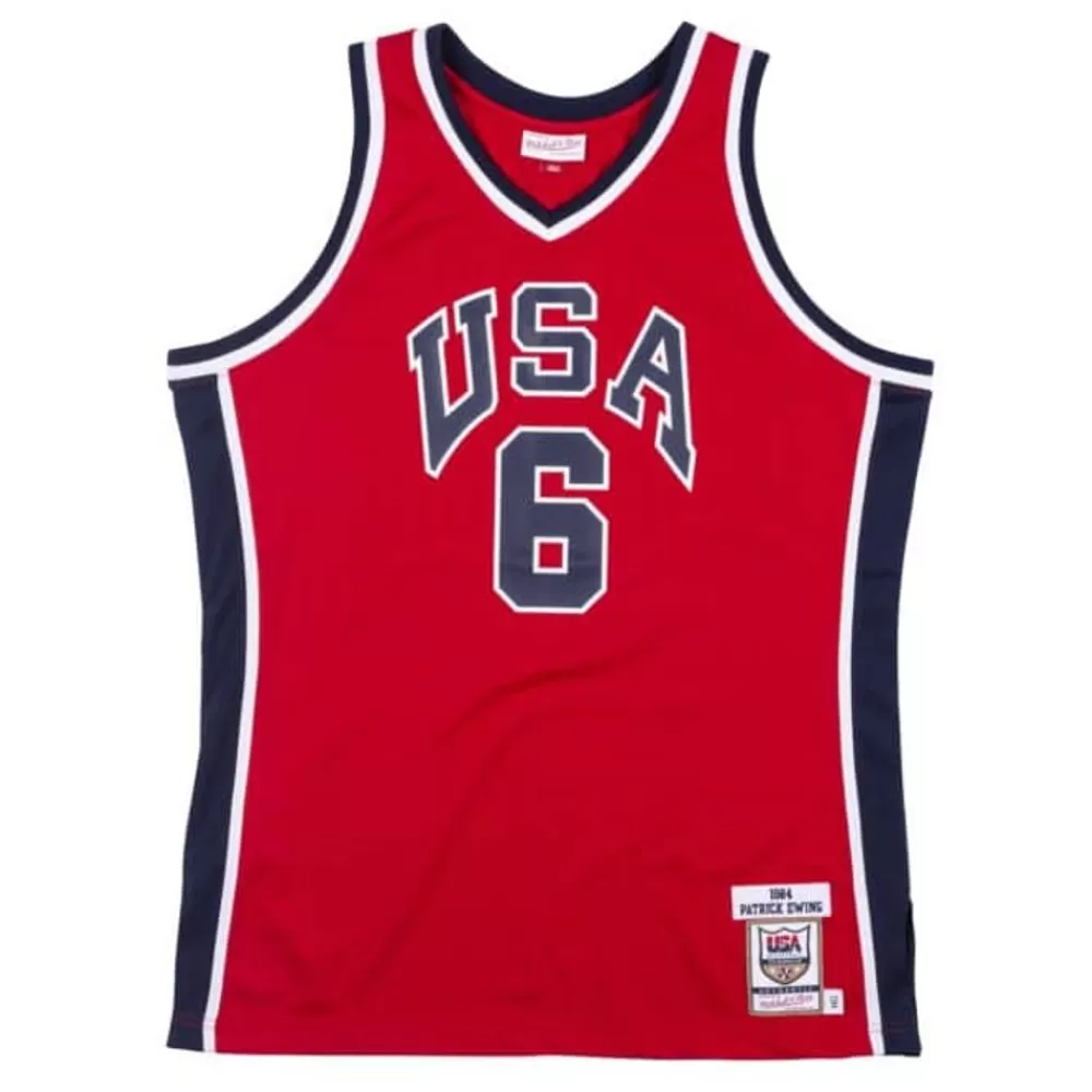 Jerseys Mitchell & Ness -Authentic Jersey Team Usa 1984 Patrick Ewing