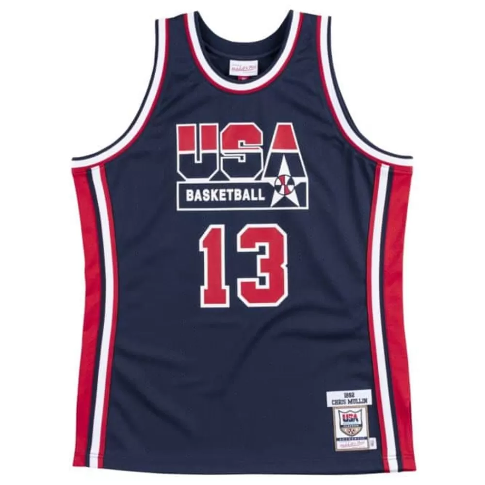 Jerseys Mitchell & Ness -Authentic Jersey Team Usa 1992 Chris Mullin