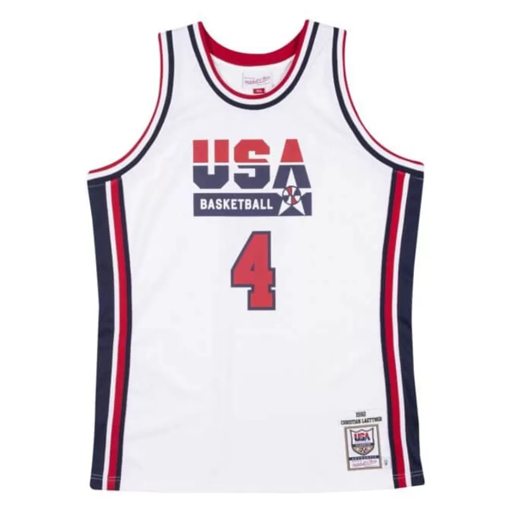 Jerseys Mitchell & Ness -Authentic Jersey Team Usa 1992 Christian Laettner