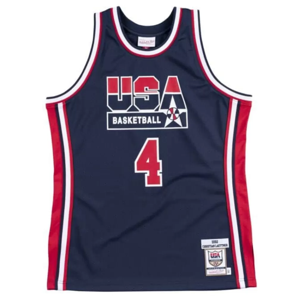 Jerseys Mitchell & Ness -Authentic Jersey Team Usa 1992 Christian Laettner