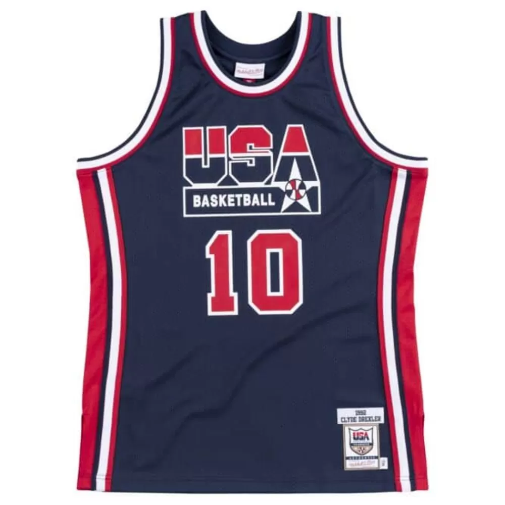 Jerseys Mitchell & Ness -Authentic Jersey Team Usa 1992 Clyde Drexler