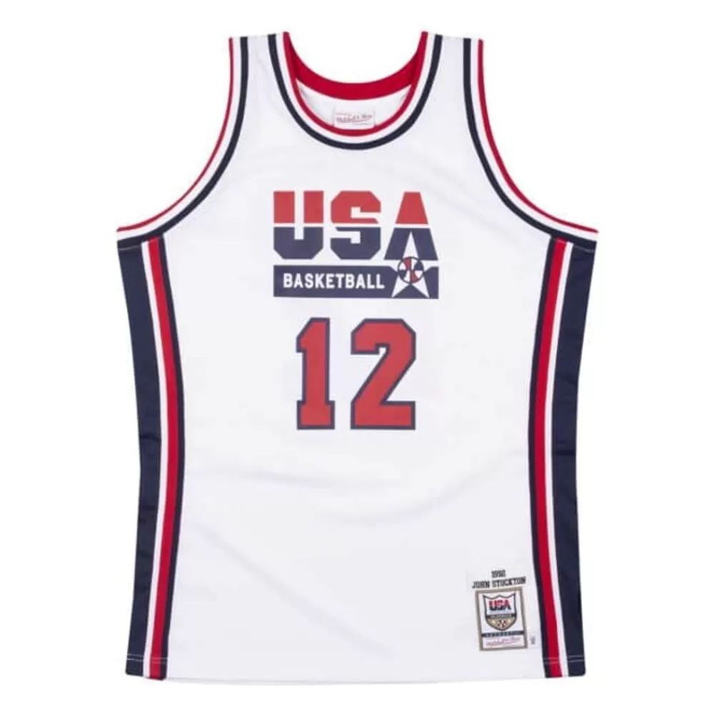 Jerseys Mitchell & Ness -Authentic Jersey Team Usa 1992 John Stockton