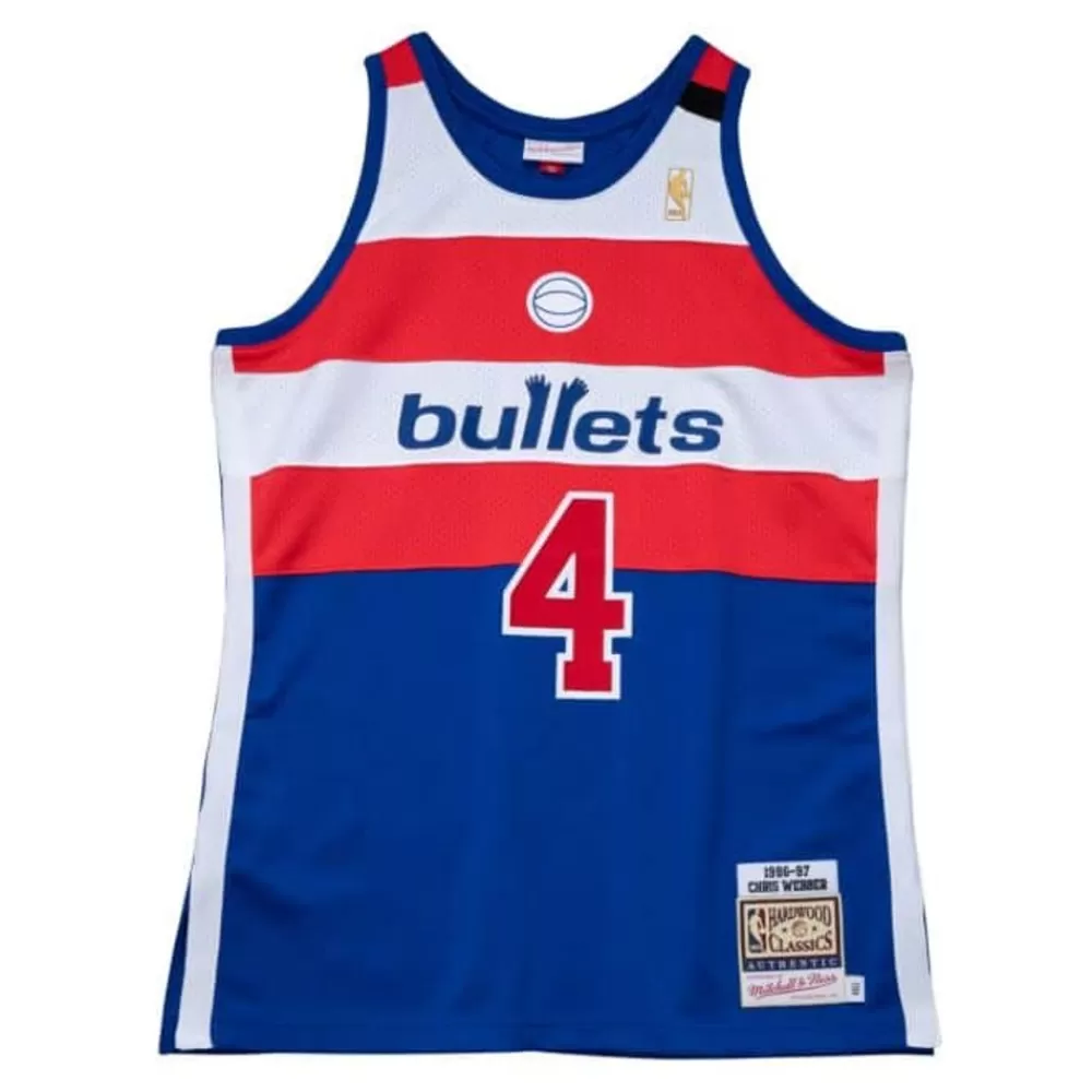 Jerseys Mitchell & Ness -Authentic Jersey Washington Bullets 1996-97 Chris Webber