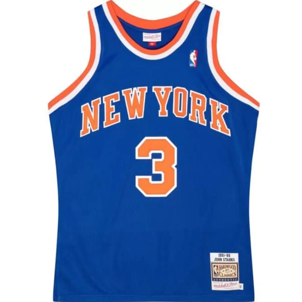 Jerseys Mitchell & Ness -Authentic John Starks New York Knicks 1991-92 Jersey