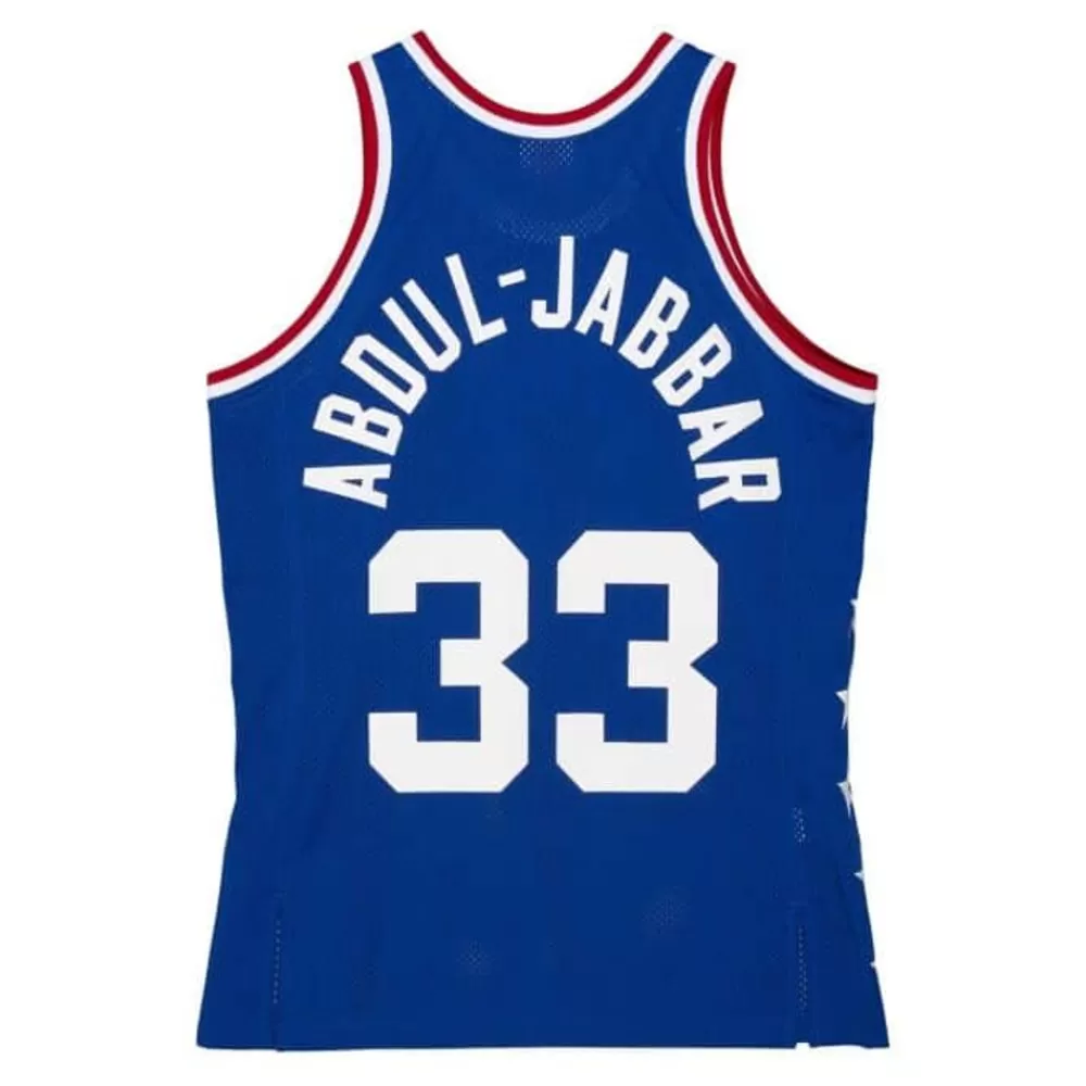 Jerseys Mitchell & Ness -Authentic Kareem Abdul-Jabbar All Star West 1985-86 Jersey