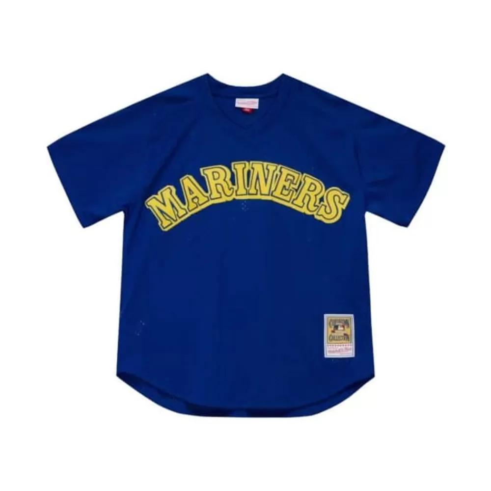 Jerseys Mitchell & Ness -Authentic Ken Griffey Jr Seattle Mariners 1991 Pullover Jersey