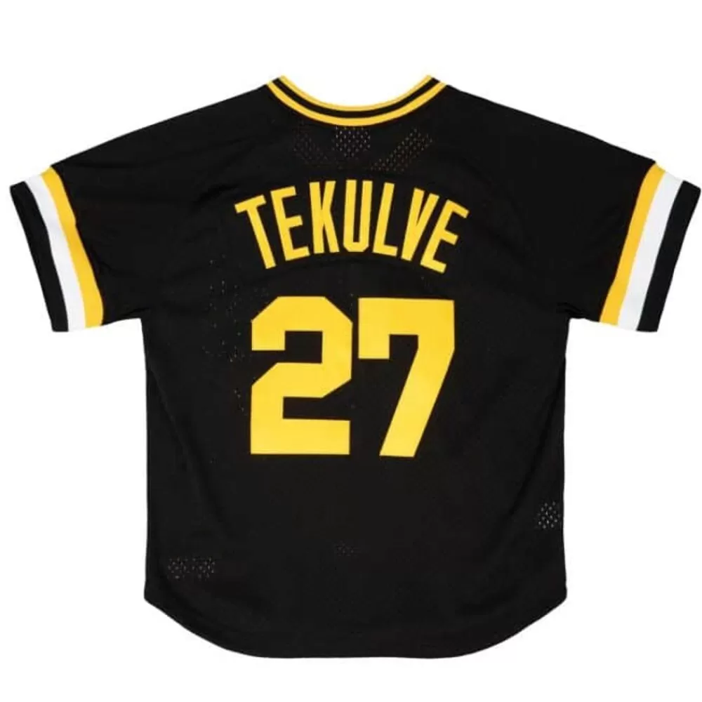 Jerseys Mitchell & Ness -Authentic Kent Tekulve Pittsburgh Pirates 1982 Pullover Jersey