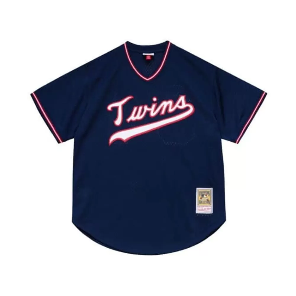 Jerseys Mitchell & Ness -Authentic Kirby Puckett Minnesota Twins 1985 Pullover Jersey