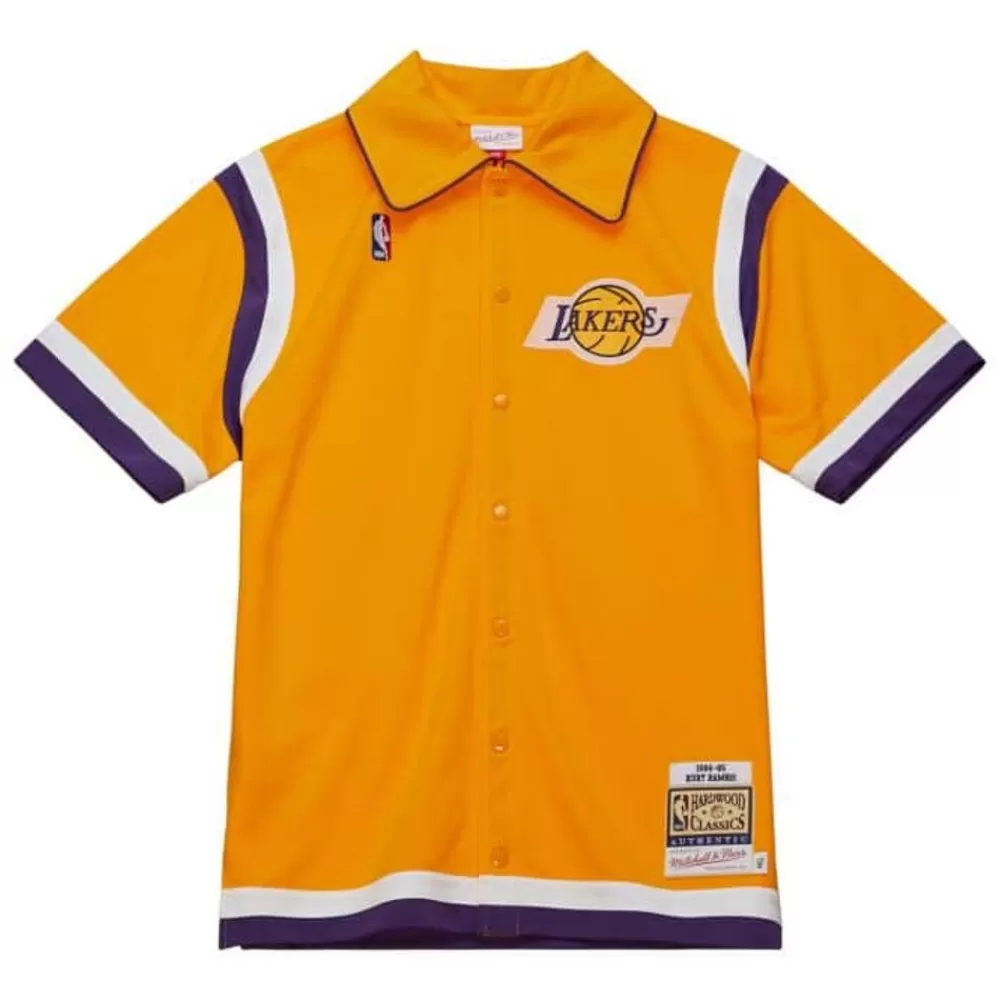 Jerseys Mitchell & Ness -Authentic Kurt Rambis Los Angeles Lakers 1987-88 Shooting Shirt